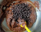A picture of step 3 of Double Chocolate Chips Eggless Brownie.