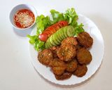 รูปขั้นตอนการทำที่ 3 ของ ทอดมันปลากรายพริกแกงใต้