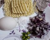 ম্যাগি ওমলেট (maggi omlet recipe in bangali) রেসিপি ধাপ - 1 ছবি