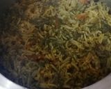 A picture of step 7 of Spinach khichdi.