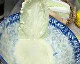 A picture of step 4 of Baechu Buchimgae (Napa Cabbage Pancakes).