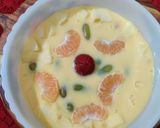A picture of step 5 of Fruit Custard.