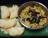 A picture of step 5 of Pineapple Pachhadi.