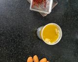 A picture of step 8 of Kashmiri kahwa.