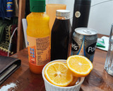 Foto langkah ke 1 dari resep Kopi Tonik Lemon Orange.