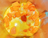 Une image de l'étape 2 de Soupe patate douce et lait de coco.
