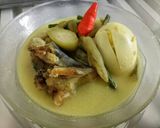 Foto langkah ke 10 dari resep Gangan Hampap Keladi Kepala Telang extra telur #herlinwidodo.