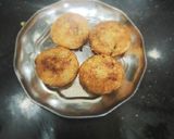 A picture of step 2 of Corn Sooji Cutlet.