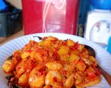 Foto langkah ke 11 dari resep Balado kentang udang.