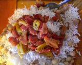 A picture of step 4 of Insalata di riso.