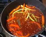 A picture of step 7 of Crispy chilli beef.