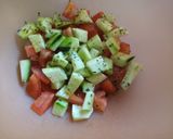 A picture of step 6 of Tuscan Panzanella with Crunchy Bread.