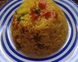 Foto del paso 4 de la receta: Timbal de arroz con mix de vegetales y cúrcuma 🥕🌽☘️🎊🌰🌶️🧄🫑