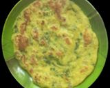 A picture of step 4 of Sattu cheela.