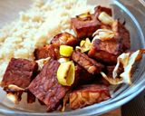 A picture of step 4 of Baked Shoyu Tempeh (Vegan).
