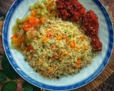 কোরিয়ান ভেজ ফ্রাইড রাইস রেসিপির ধাপ 4 ছবি
