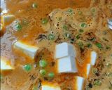 A picture of step 4 of Matar Paneer.