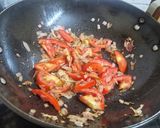 A picture of step 3 of Snake Gourd Kootu.