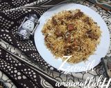 A picture of step 7 of Prawn Dum Biryani.