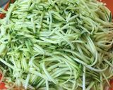 Foto del paso 1 de la receta: *Fideos de Zapallos Italiano | Método Grez*