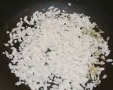 A picture of step 1 of Poha Peanut Bhel.