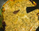 A picture of step 4 of Drumstick Leaves Dal.