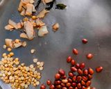 A picture of step 2 of Poha Chivda.