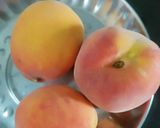 A picture of step 1 of Sweet peach chutney.