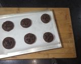 A picture of step 4 of Chocolate choc chip cookies.