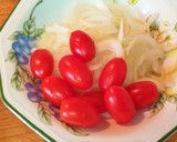 Foto del paso 6 de la receta: Lubina rellena de verduras sobre crema de espárragos