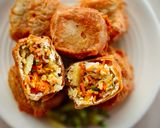 Foto langkah ke 7 dari resep Tahu Isi Sayur Pedas.