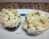 Foto del paso 8 de la receta: Ensaladilla vegetal con aguacate, manzana y atún