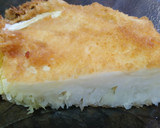 Foto del paso 3 de la receta: Milanesa de repollo con puré de calabaza, espinacas y pasas