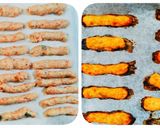 【食譜】無添加蔬果小肉條，狗狗、寶寶可共享的天然食譜。的食譜步驟7照片