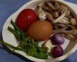 Foto langkah ke 1 dari resep 18. Sup Jamur Telur Simpel untuk Balita.
