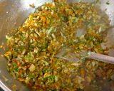 A picture of step 4 of Veg. Chowmin Samosa.