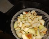 Foto del paso 1 de la receta: Manta de cerdo rellena en salsa de manzanas