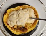 A picture of step 5 of Creamy Smoky Spaghetti Squash.