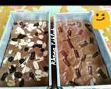 Foto langkah ke 7 dari resep Shiny N Crust Brownies.