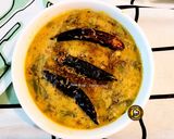 A picture of step 5 of Moong Daal Palak.