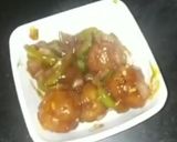A picture of step 4 of Bread manchurian.