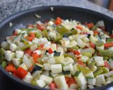 Foto del paso 3 de la receta Lasaña de verduras y bechamel de queso curado