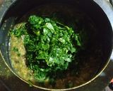 A picture of step 4 of Daal Bhaji.