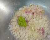 A picture of step 2 of Spinach Corn grilled Sandwich with Arrowroot flour and White Butter.