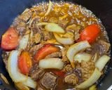 Gambar langkah 3 resipi Daging kicap simple.