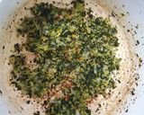 Foto del paso 3 de la receta: Calabaza rellena con espinaca, brócoli y arroz