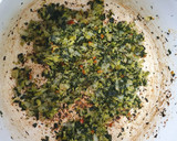 Foto del paso 3 de la receta: Calabaza rellena con espinaca, brócoli y arroz