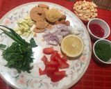 A picture of step 2 of Cheeselings Bhel.