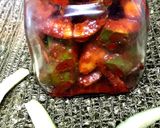 A picture of step 3 of Raw mango pickle.