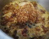 A picture of step 8 of Chicken qorma.